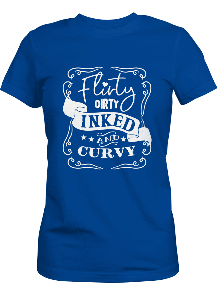 FLIRTY DIRTY INKED AND CURVY