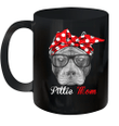 Pittie Mom Mug For Pitbull Dog Lovers Mothers Day Gift