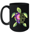 In A World Full Of Grandmas Be A Gigi Sea Turtle Floral Mug