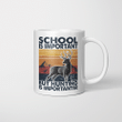 School Is Important But Hunting Is Importanter Vintage Gifts Mug