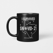 I survived snovid 2021 Gift Mug