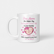 Dear Mummy This Mother's Day I'm Snuggled Warm & Safe In Your Tummy Love The Bump Mug