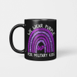 We Wear Purple Up For Military Kids Military Child Month Mug