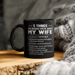 5 Things You Should know About My Wife - She Was Born In September Mug Gift For Dad, Grandpa Tee Mug