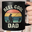 Reel Cool Dad Funny Fishing Father's Day Gift Mug Gift For Dad