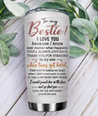 You Are My Person To My Bestie Tumbler - Custom Besties Tumbler Cup - Personalized Bestie Gift For Best Friends