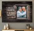 All Of Me Loves All Of You Personalized Family Photo Landscape Canvas - Poster