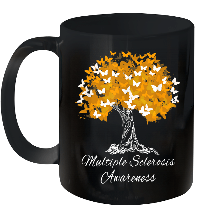 Multiple Sclerosis Awareness Tree Hope And Strength Mug