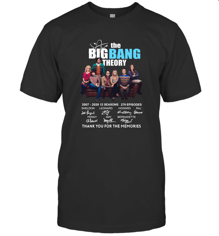 The Big Bang Theory 2007 2020 12 Seasons 279 Episodes Signature Thank You For The Memories