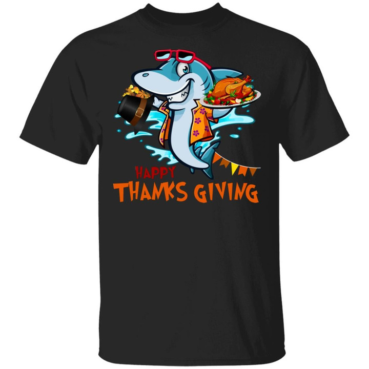 Shark Thanksgiving Turkey Meaningful Dinner Celebrate