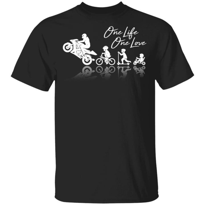 Biker One Life One Love T-Shirt