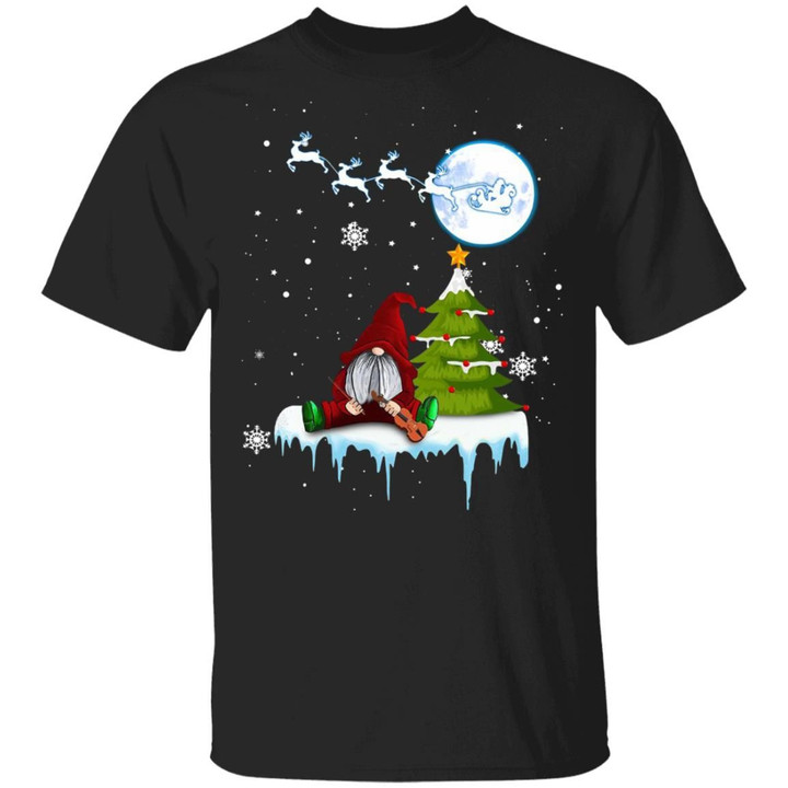 Gnome Play Violin Merry Christmas T-Shirts