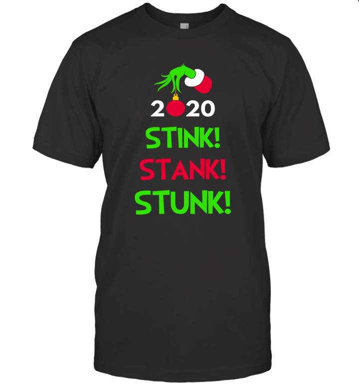 Grinch 2020 Stink Stank Stunk Matching Family Christmas Pajamas Shirt