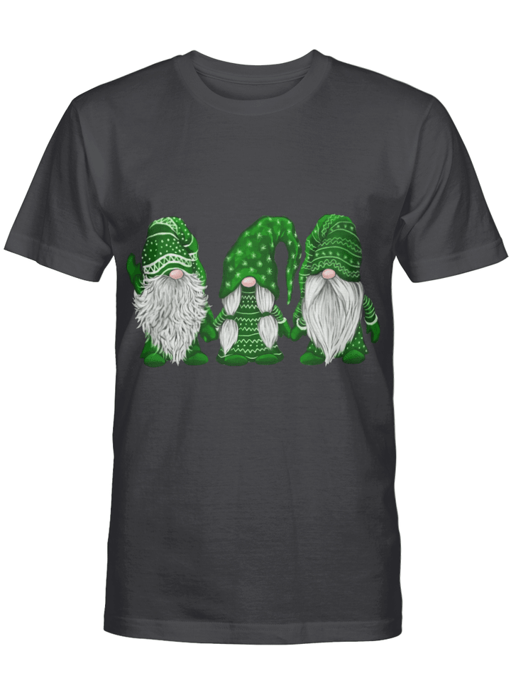 Green Sweater Gnome St. Patrick's Day Irish Gnome T-Shirt
