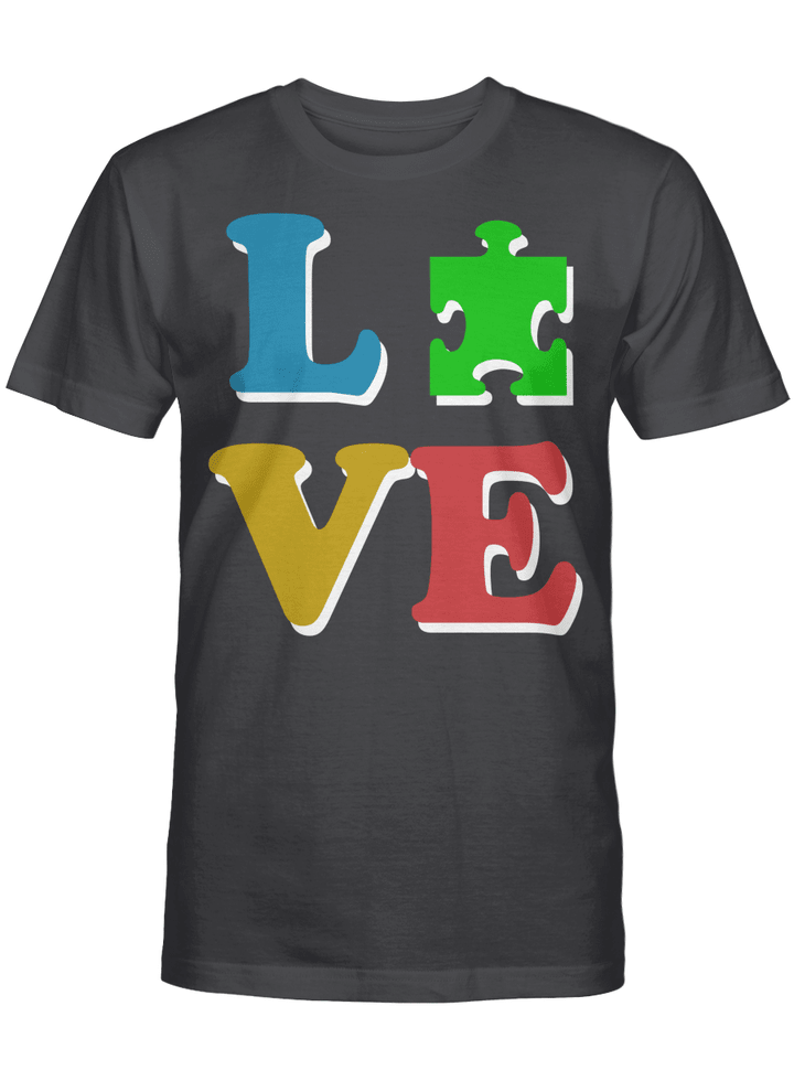 Love Autism Autism Awareness Gifts Shirt