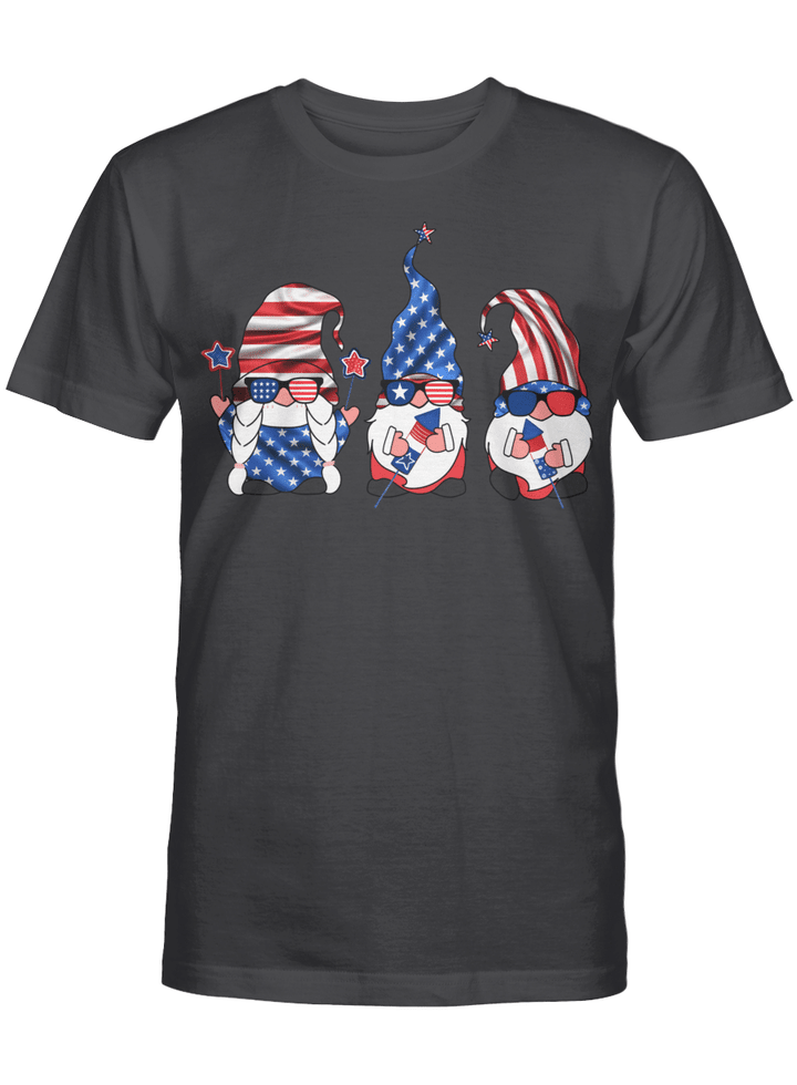 American Gnomes Sunglasses 4th Of July Shirt Independence Day Gifts