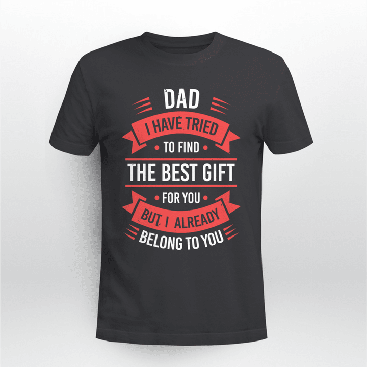 Funny Fathers Day Shirt Dad From Daughter Son Wife For Dad Gifts