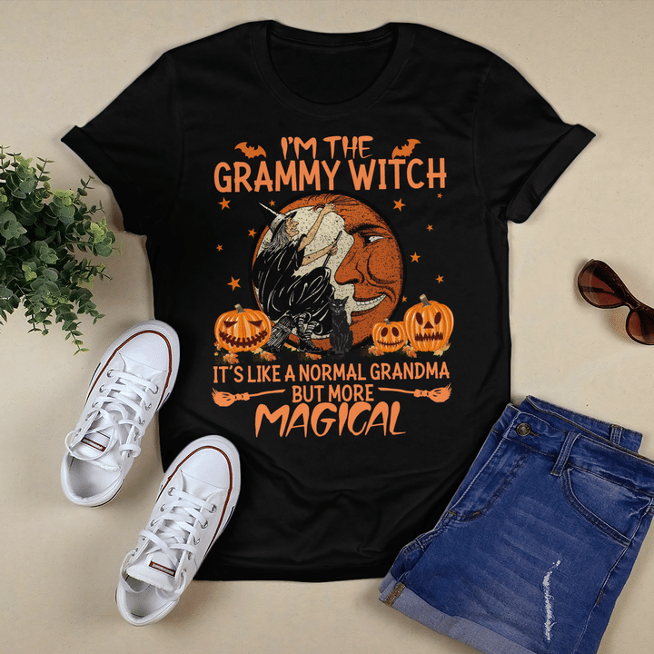 I'm the Grammy Witch It's Like A Normal Grandma But More Magical Halloween T-Shirt