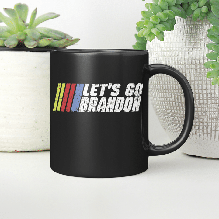 Let's Go Brandon Vintage Mug