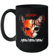 Jason Voorhees Cat Ch Ch Ch Meow Meow Meow Funny Mug