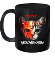 Jason Voorhees Cat Ch Ch Ch Meow Meow Meow Funny Mug