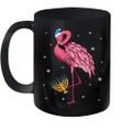 Cute Menorah Hanukkah Flamingo Chanukah Mug