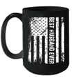 Best Husband Ever American Flag Gift Father's Day Mug
