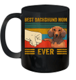 Best Dachshund Mom Ever Bump Fit Vintage Mug
