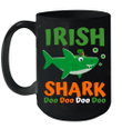 Irish Shark Doo Doo Doo Doo St Patrick's Day Mug