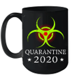 Quarantine 2020 Bio Hazard Distressed Community Awareness Mug