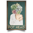 Garden Pot Head Poster