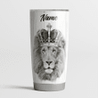 Personalized Lion To My Son Never Forget That I Love You Tumbler