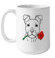 Puppy Love Cute Rescue Puppy Valentine's Day Girlfriend Gift Mug