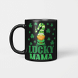Lucky Mama Mother St Patrick's Day Clover Gnome Irish Gift Gift Mug