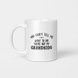You Can’t Tell Me What To Do You_re Not My Grandkids Funny Gift Mug