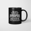 Yes I’m A Stubborn Son But Not Your I Am The Property Of A Freaking Awesome Mom Mug