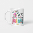 I Love Being Called Mimi Daisy Flower Mug Funny Mother's Day Gifts