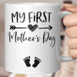 My First Mother's Day Pregnancy Announcement Funny Mug