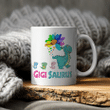 Gigisaurus Mug Gigi Saurus Dinosaur Funny Mother's Day Gift Mug