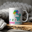 Nanasaurus Mug Nana Saurus Dinosaur Funny Mother's Day Gift Mug