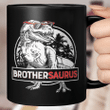 Brothersaurus Mug T Rex Brother Saurus Dinosaur Boys