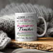 Assuming I'm Just A Woman Was Your First Mistake I'm A Spoiled Wife Of A Grumpy Old Trucker Mug Funny Quotes