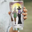 Best Friend Witches Halloween Personalized 20oz Stainless Steel Tumbler - Halloween Witch Besties Customized Tumbler