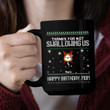 Thanks For Not Swallowing Us Christmas Mom Personalized Mug - Ugly Christmas Mug Gift For Mom