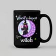 World’s Dopest Witch Halloween Personalized Weedhead Mug Gift For Witch Lover