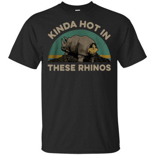 Ace Ventura Kinda hot in these rhinos retro shirt