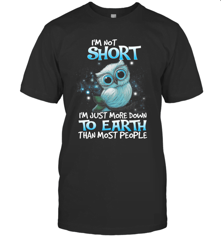 I'm Not Short I'm Just More Down To Earth Than Most People Shirt