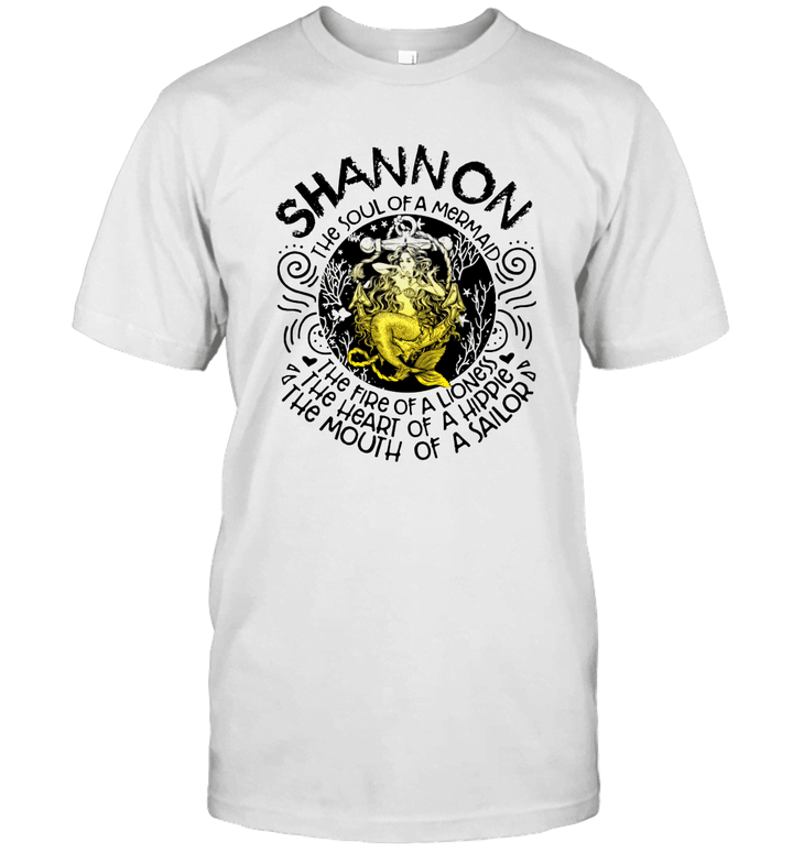Shannon The Soul Of A Mermaid The Mouth Of A Sailor Shirt