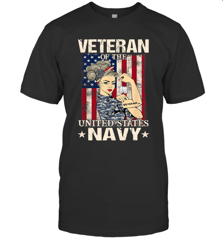 Veteran Of The United States Navy Women Veteran Shirt