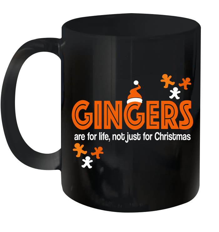 Gingers Are For Life Not Just For Christmas Gingerbread Mug